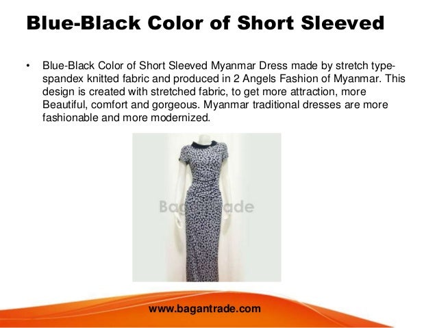 Myanmar Fabric Dress